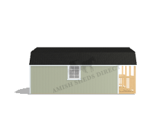 Amish Barn 12x24 - Image 4