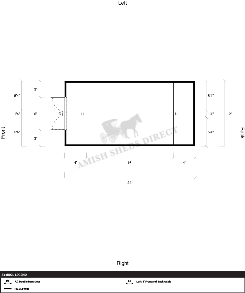 Amish Shed 12x24 - Image 2