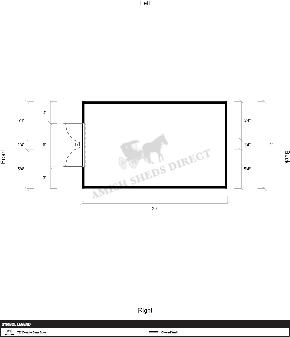 Amish Shed 12x20 - Image 2