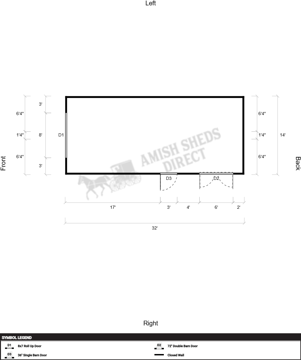 Amish Shed 14x32 - Image 2