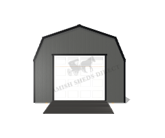 Amish Barn 14x28 - Image 6