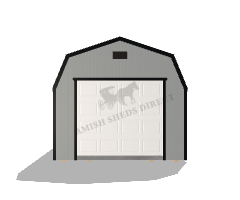 Amish Barn 12x16 - Image 5