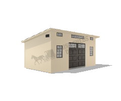 Ridgeway 12x20 Modern Lap Siding