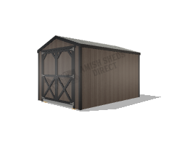 Amish Shed 8x12 Dog Kennel